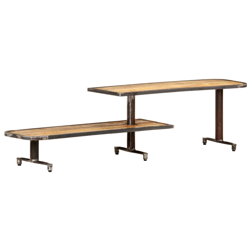 Móvel de TV madeira de mangueira maciça