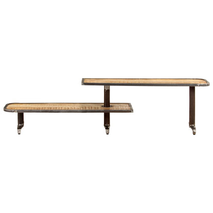 Móvel de TV madeira de mangueira maciça