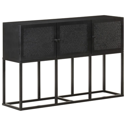 Aparador 115x30x76 cm madeira de mangueira maciça