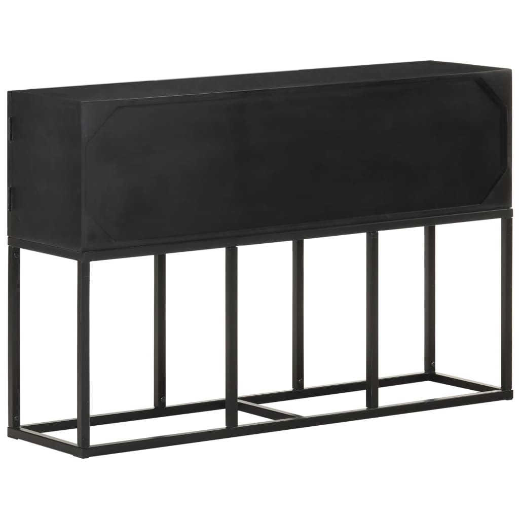 Aparador 115x30x76 cm madeira de mangueira maciça