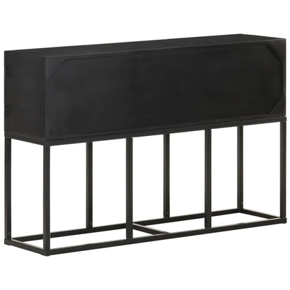 Aparador 115x30x76 cm madeira de mangueira maciça