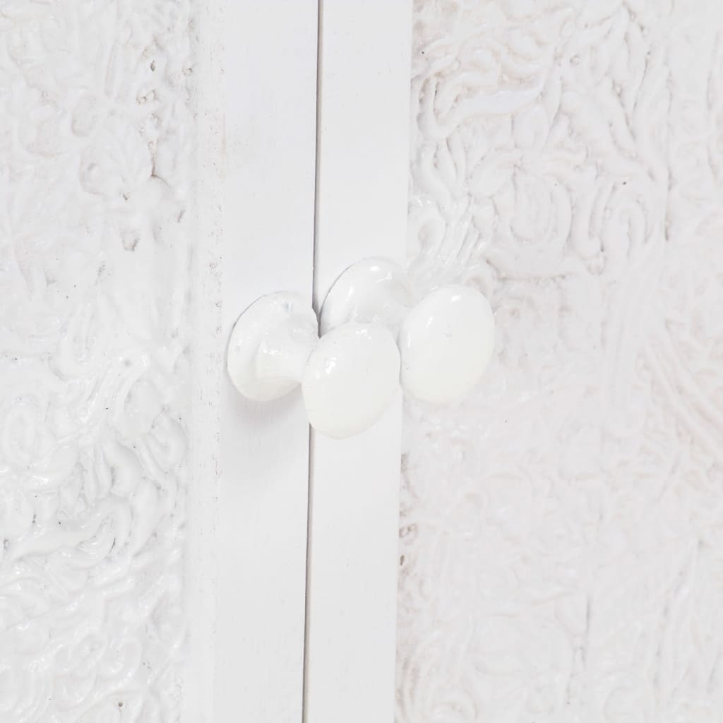 Aparador 60x30x76 cm madeira de mangueira maciça