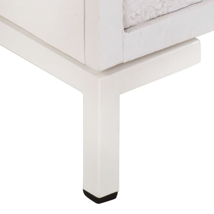 Aparador 60x30x76 cm madeira de mangueira maciça