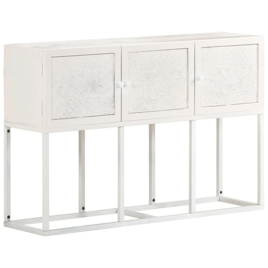 Aparador 115x30x76 cm madeira de mangueira maciça