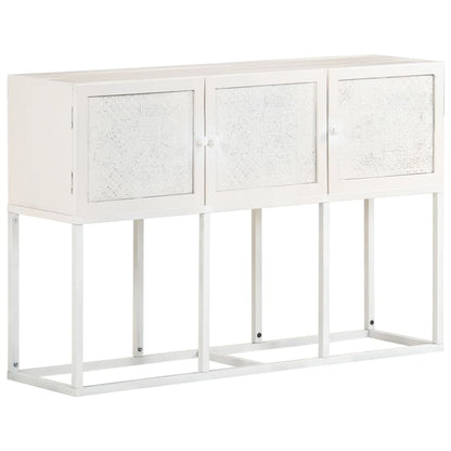 Aparador 115x30x76 cm madeira de mangueira maciça