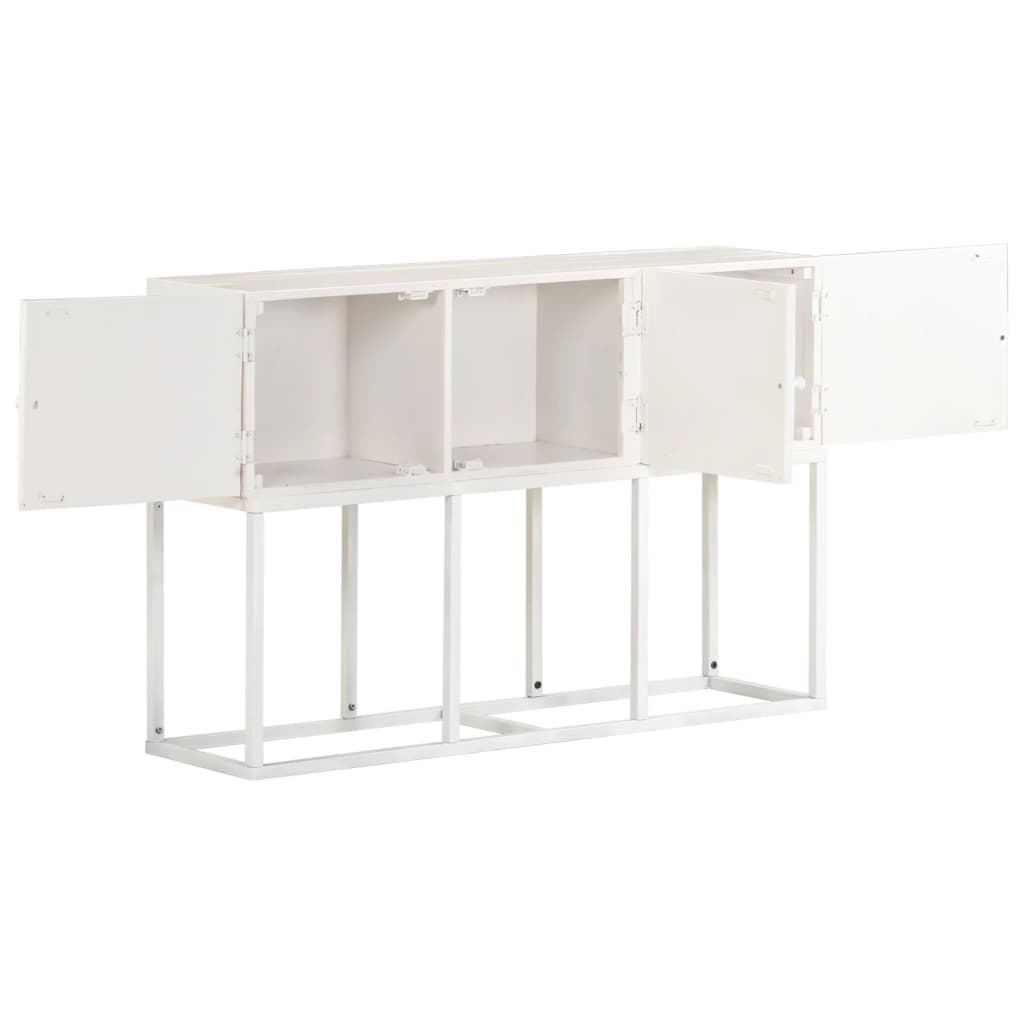 Aparador 115x30x76 cm madeira de mangueira maciça