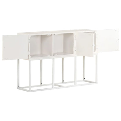 Aparador 115x30x76 cm madeira de mangueira maciça