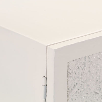 Aparador 115x30x76 cm madeira de mangueira maciça