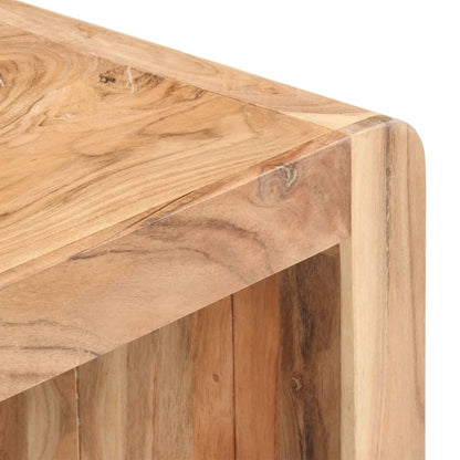 Banco 110x38x46 cm madeira de acácia maciça