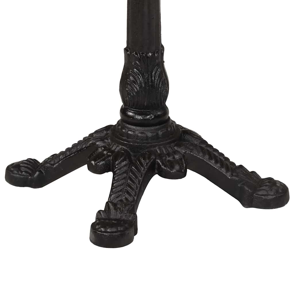 Mesa de bistrô Ø60x76 cm madeira de acácia maciça