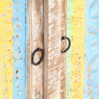 Aparador 61x35x76 cm madeira de acácia áspera