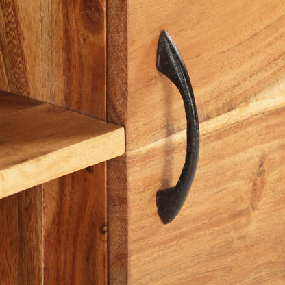 Aparador 116x30x66 cm madeira de acácia maciça