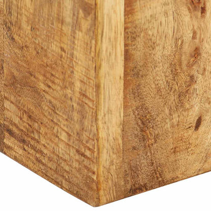 Suportes para plantas 2 pcs madeira de mangueira maciça