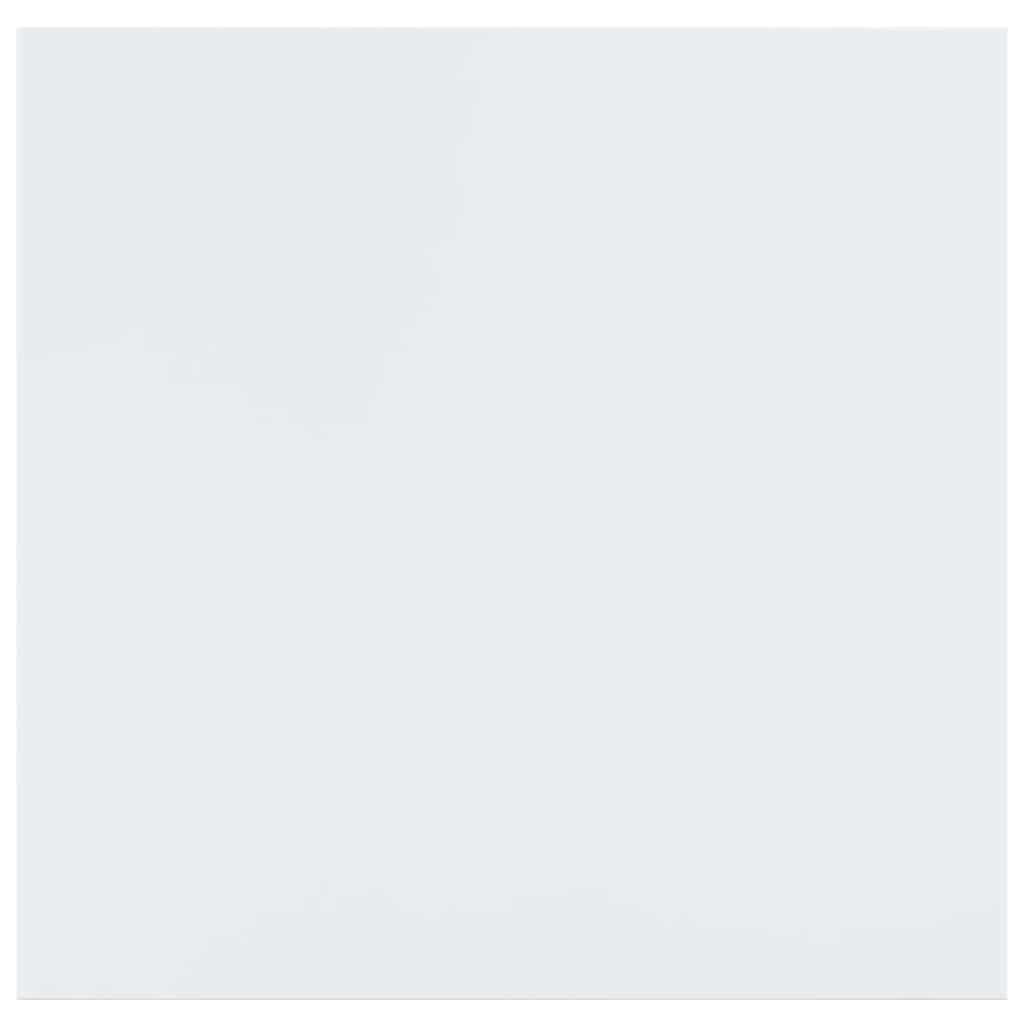 Prateleira parede suspensa 23x23,5x3,8 cm MDF branco brilhante