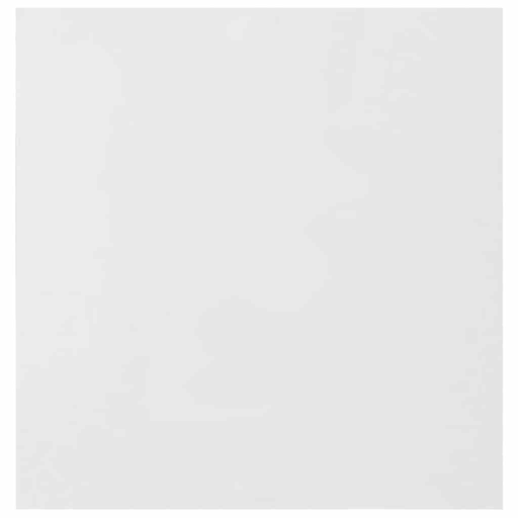 Prateleiras de parede suspensas 4 pcs 23x23,5x3,8cm MDF branco