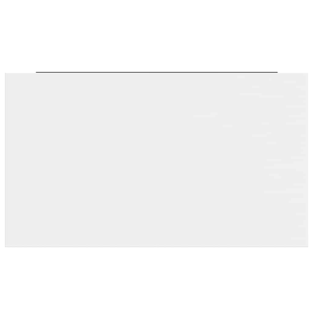 Prateleiras de parede suspensas 4 pcs 40x23x3,8cm MDF branco