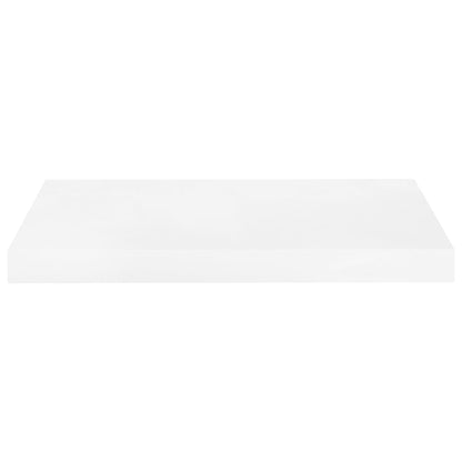 Prateleira de parede suspensa 50x23x3,8 cm MDF branco