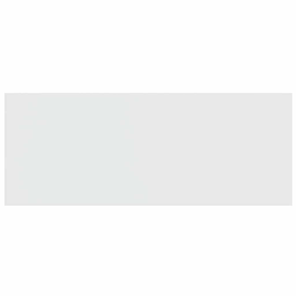 Prateleiras de parede suspensas 2 pcs 60x23,5x3,8cm MDF branco