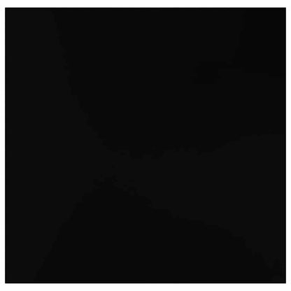 Prateleira parede suspensa 23x23,5x3,8 cm MDF preto brilhante