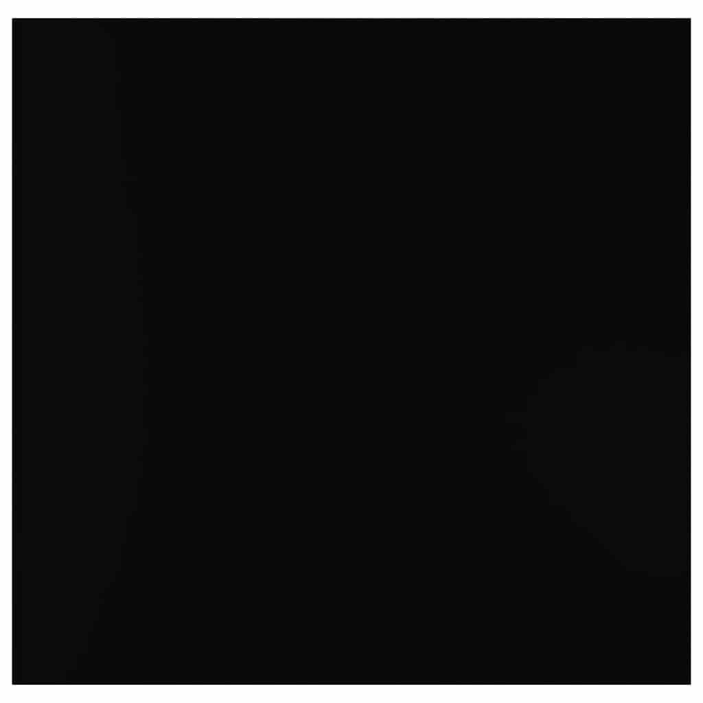 Prateleiras de parede suspensas 4 pcs 23x23,5x3,8cm MDF preto