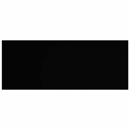 Prateleiras de parede suspensas 2 pcs 60x23,5x3,8 cm MDF preto