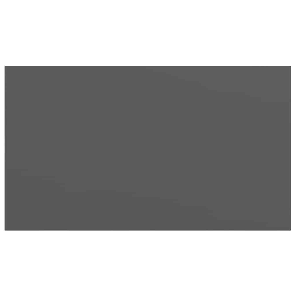 Prateleira de parede suspensa 40x23x3,8 cm MDF cinza