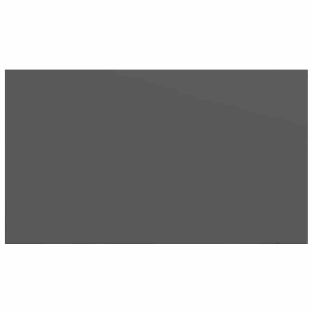 Prateleiras de parede suspensas 2 pcs 40x23x3,8cm MDF cinza