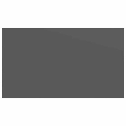 Prateleiras de parede suspensas 2 pcs 40x23x3,8cm MDF cinza