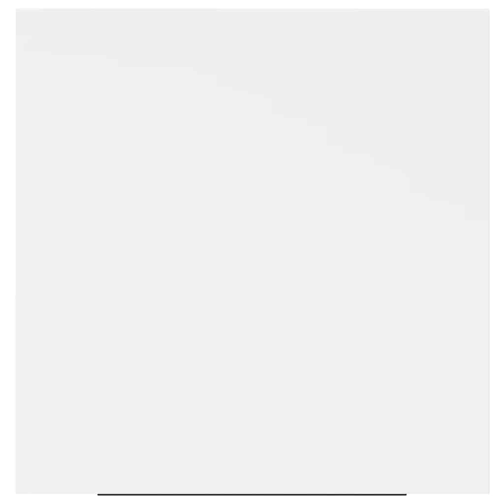 Prateleira parede suspensa 23x23,5x3,8 cm MDF branco