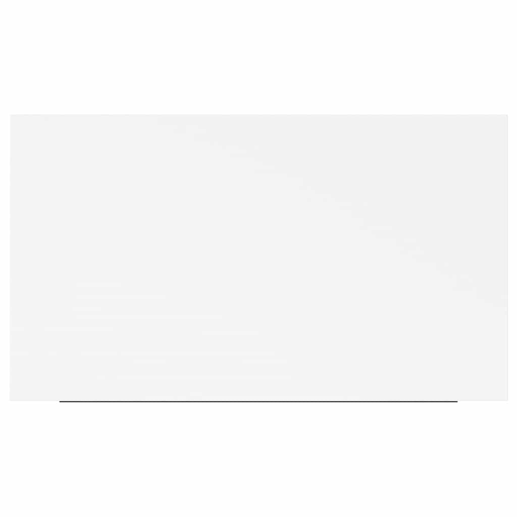 Prateleira de parede suspensa 40x23x3,8 cm MDF branco