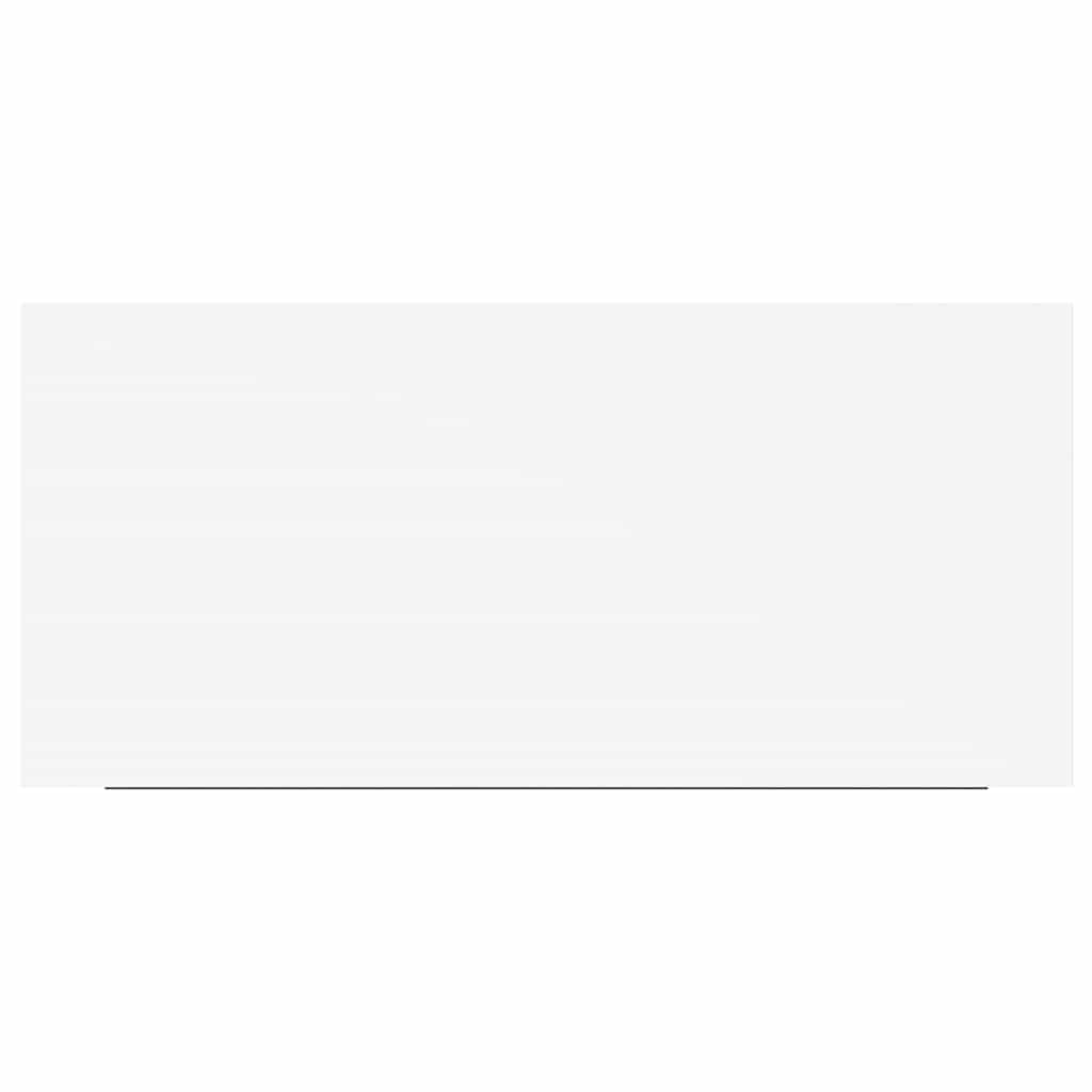 Prateleiras de parede suspensas 2 pcs 50x23x3,8cm MDF branco