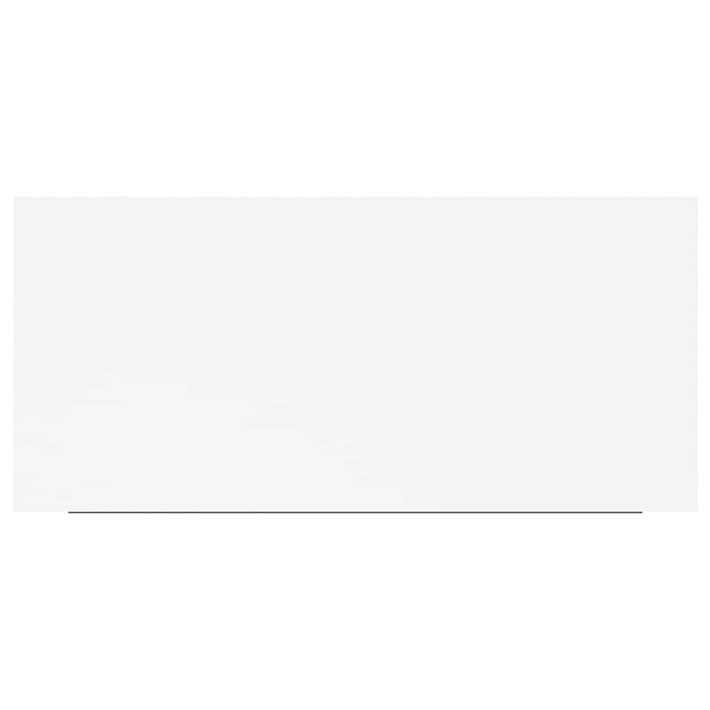 Prateleiras de parede suspensas 4 pcs 50x23x3,8cm MDF branco