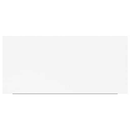 Prateleiras de parede suspensas 4 pcs 50x23x3,8cm MDF branco