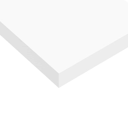 Prateleira de parede suspensa 90x23,5x3,8 cm MDF branco