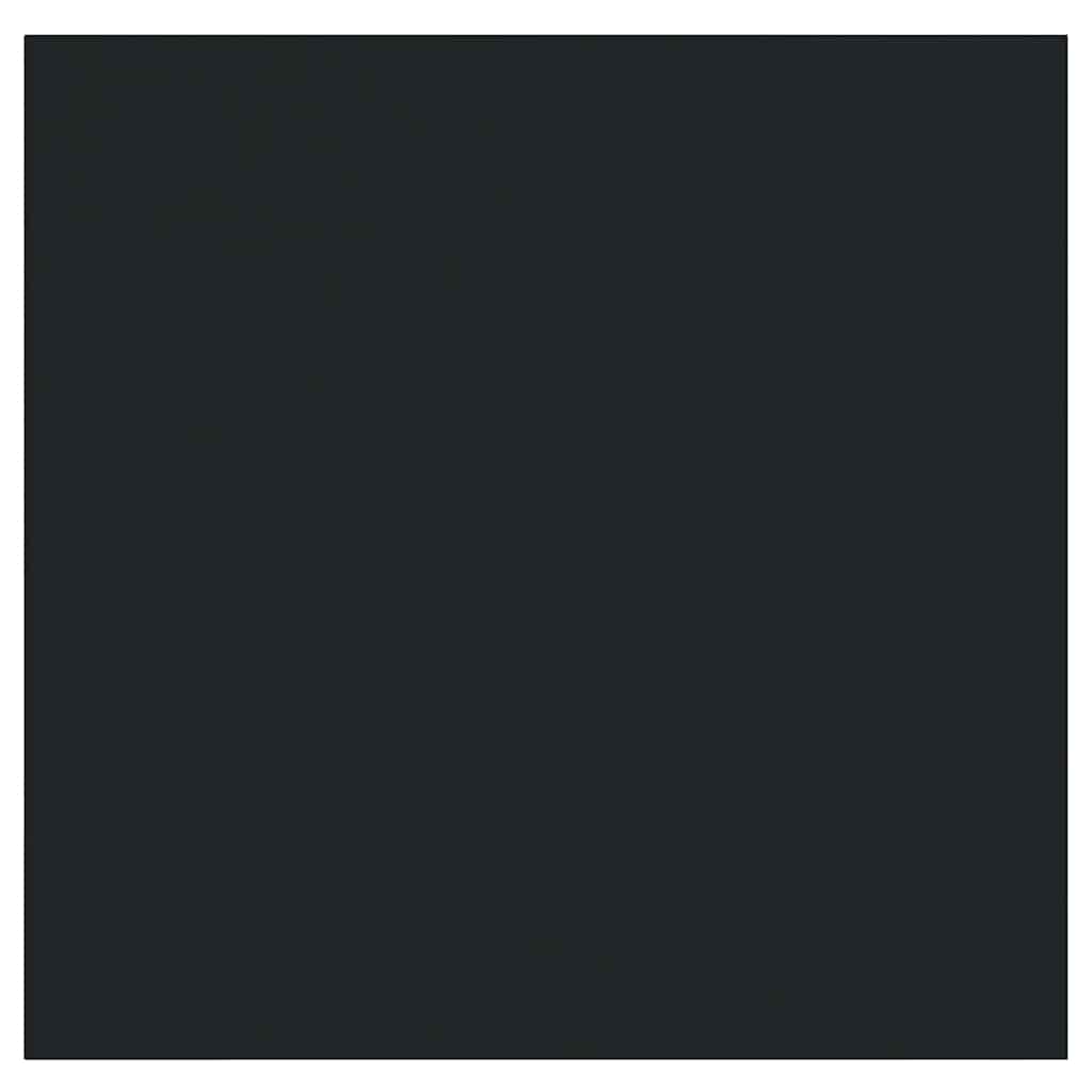 Prateleira parede suspensa 23x23,5x3,8 cm MDF preto