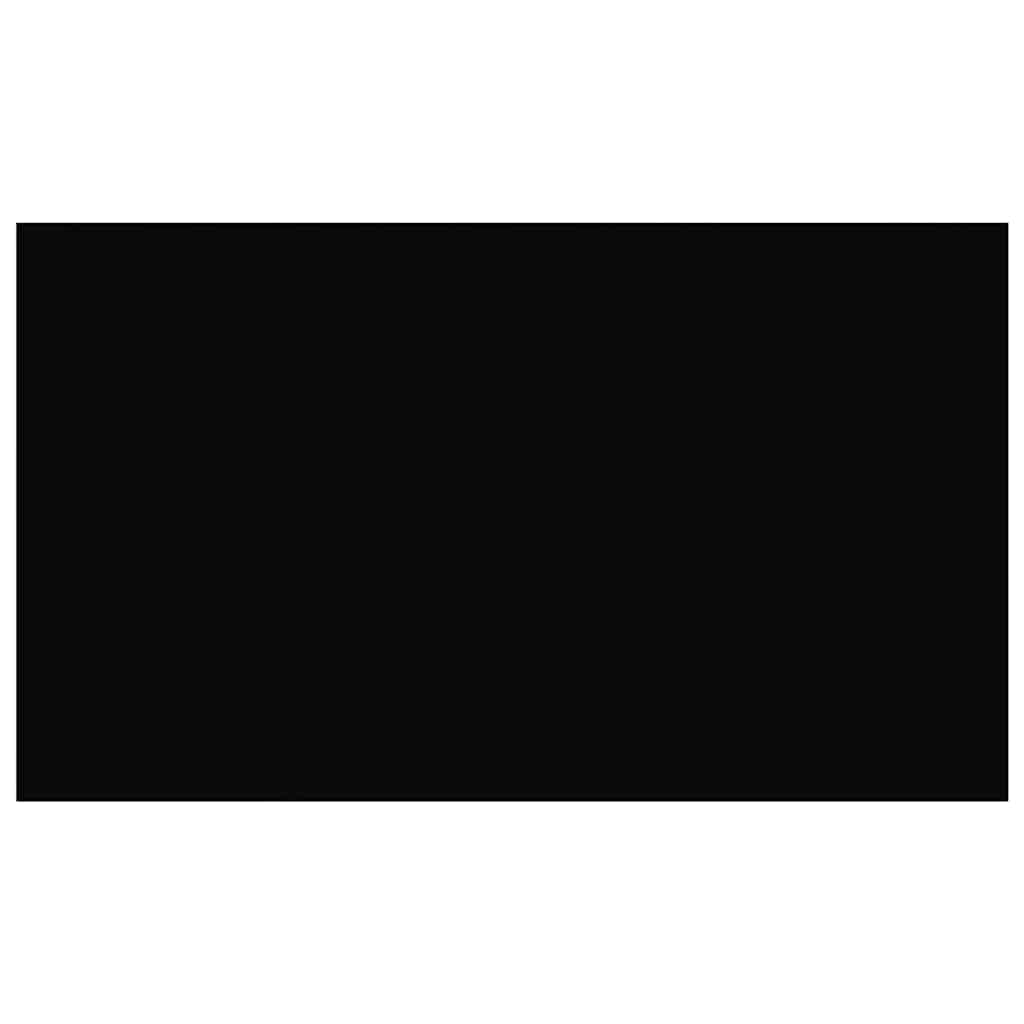 Prateleiras de parede suspensas 2 pcs 40x23x3,8cm MDF preto