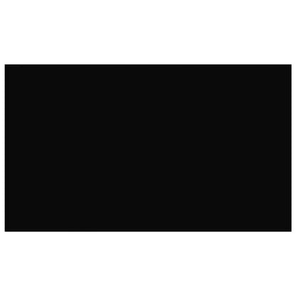 Prateleiras de parede suspensas 2 pcs 40x23x3,8cm MDF preto