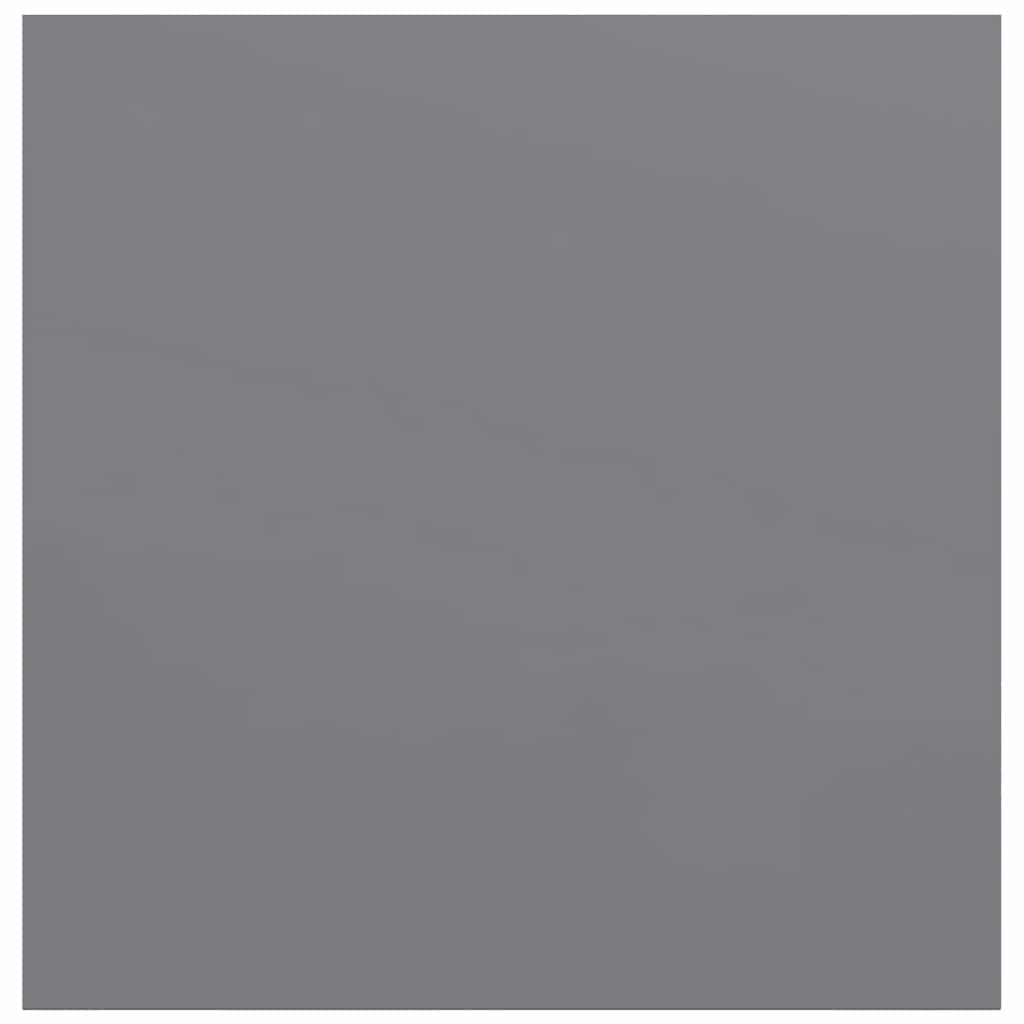 Prateleira de parede suspensa 23x23,5x3,8 cm MDF cinzento