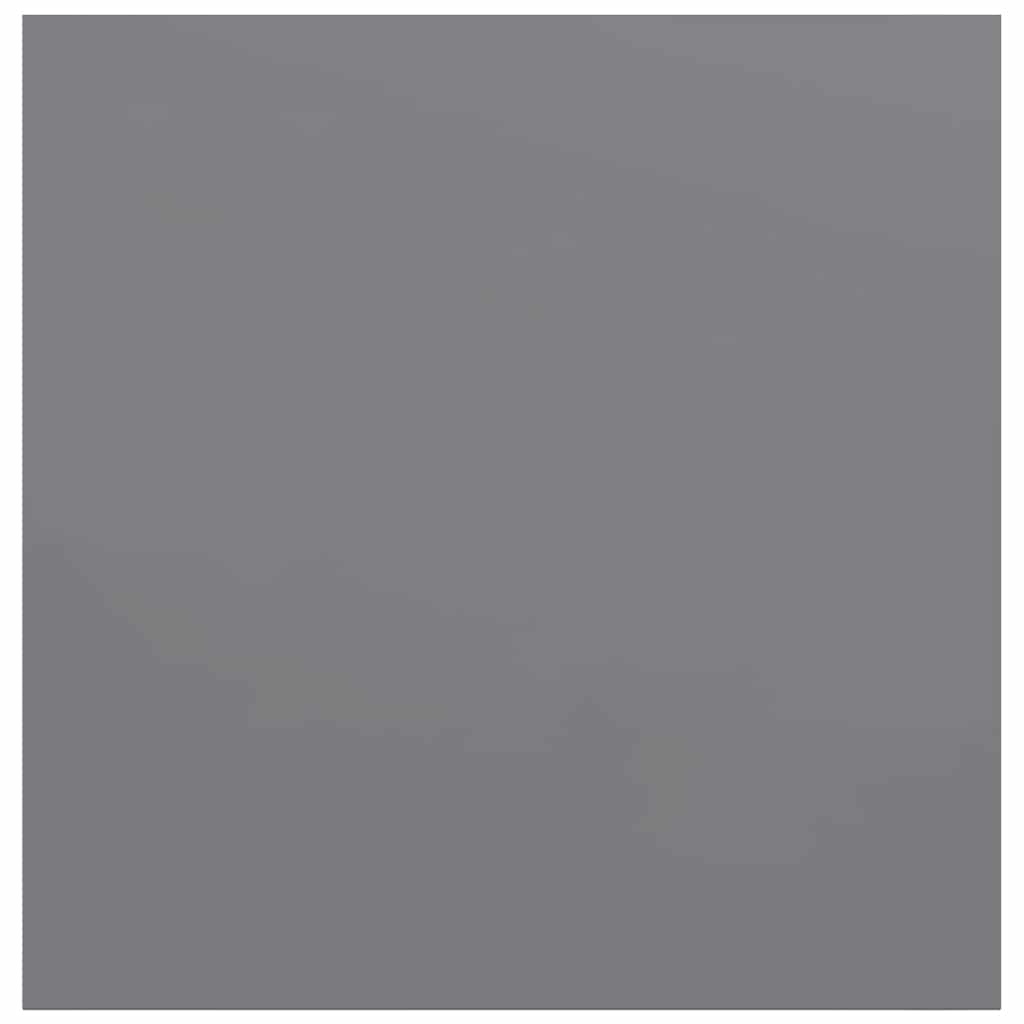 Prateleiras de parede suspensas 2 pcs 23x23,5x3,8cm MDF cinza