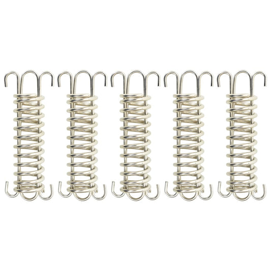 Fixadores de mola p/ para-sol estilo vela 5 pcs aço inoxidável