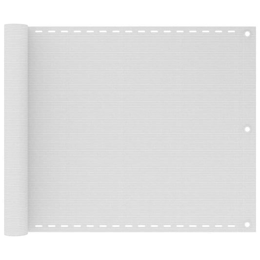 Tela de varanda 75x300 cm PEAD branco