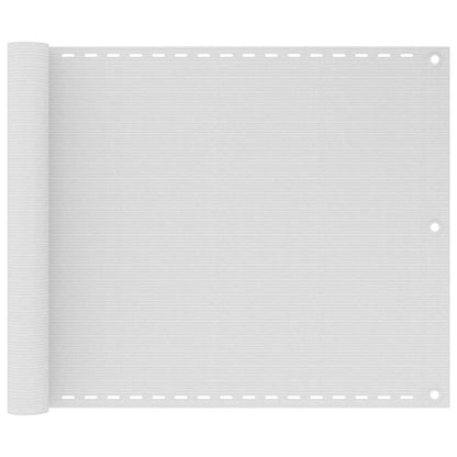 Tela de varanda 75x500 cm PEAD branco