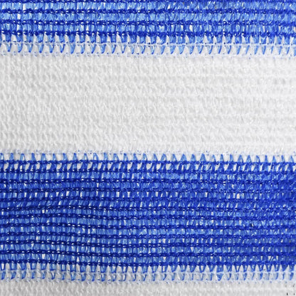 Tela de varanda 75x500 cm PEAD azul e branco