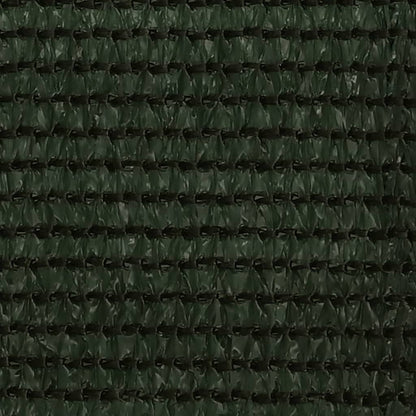 Tela de varanda 90x400 cm PEAD verde-escuro