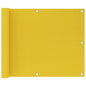 Tela de varanda 75x600 cm PEAD cor amarelo