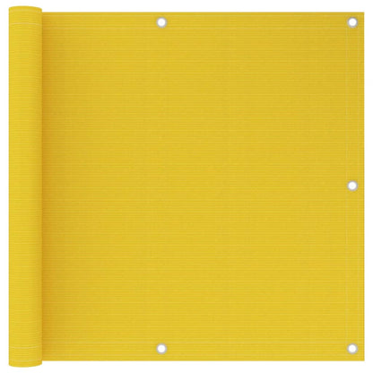 Tela de varanda 90x600 cm PEAD amarelo