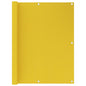 Tela de varanda 120x600 cm PEAD amarelo