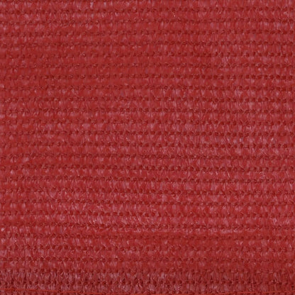 Tela de varanda 90x400 cm PEAD vermelho