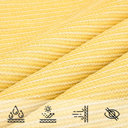 Para-sol estilo vela 160 g/m² 2,5x3,5 m bege