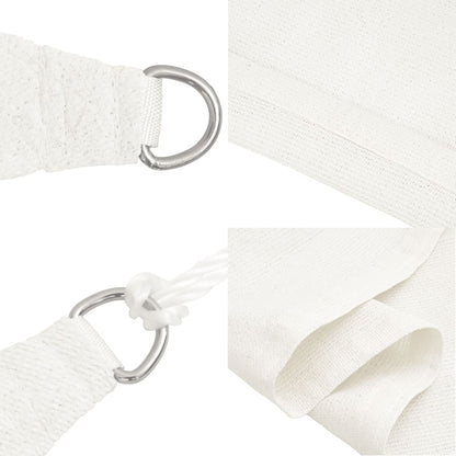 Para-sol estilo vela 160 g/m² 3x3x4,2 m PEAD branco